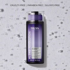 TRUSS product on salon shelf illustrating professional-grade salon trusted brand