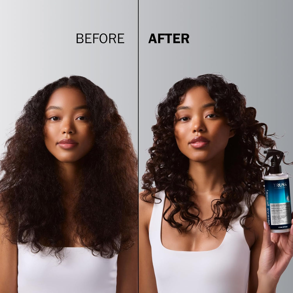 TRUSS fine mist spray dispersing evenly for full-length coverage benefit