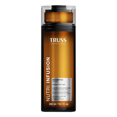 TRUSS front packaging showing full shampoo bottle for hydration