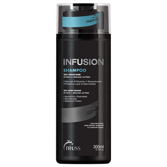 TRUSS Infusion front bottle shows clean design and size benefit