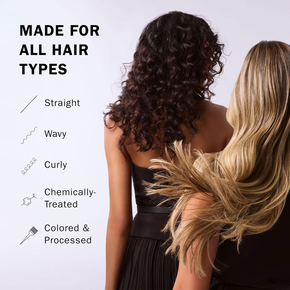 TRUSS Miracle Conditioner being applied in shower offering smooth detangling benefit