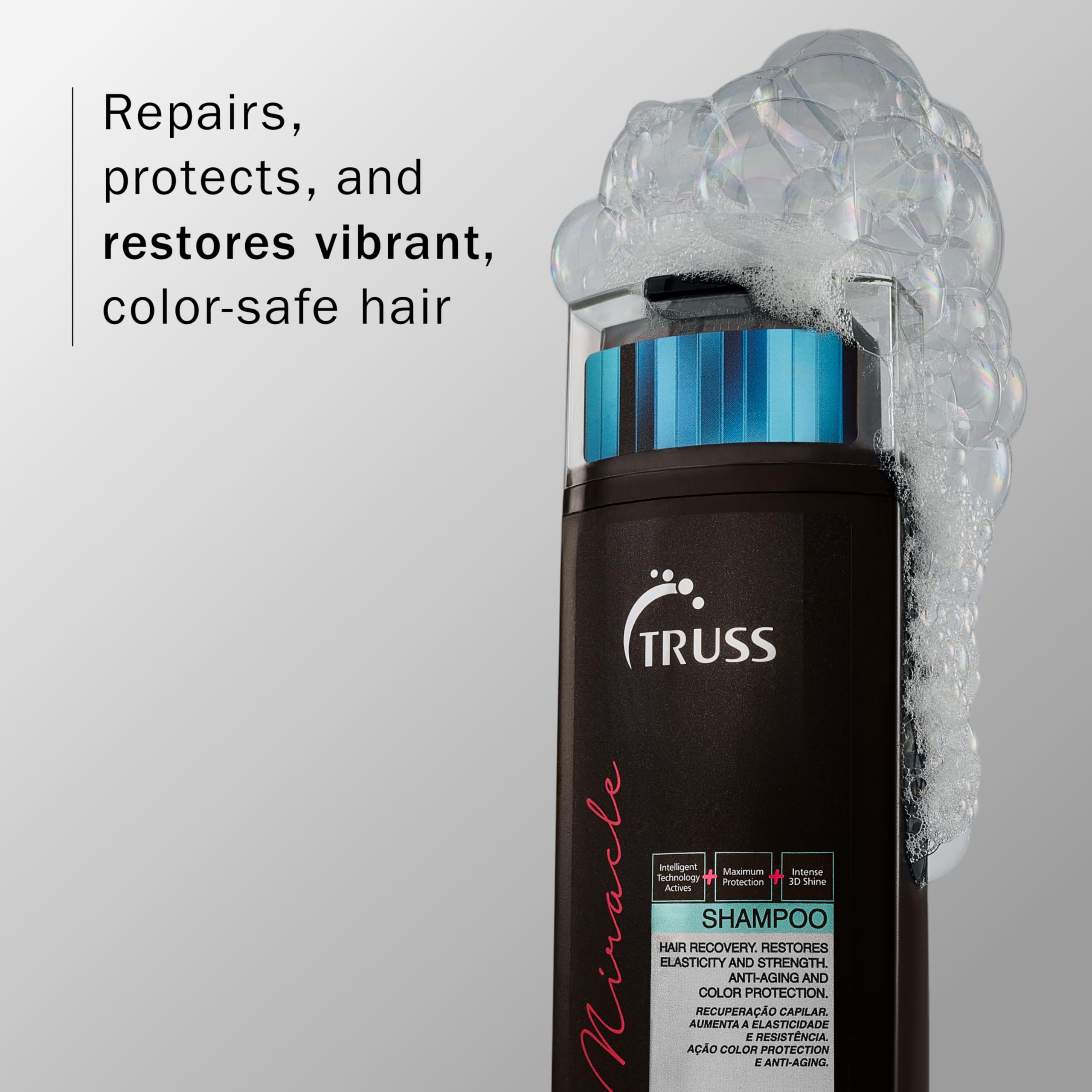 TRUSS seven-oil blend close-up highlighting nourishing lipid benefits