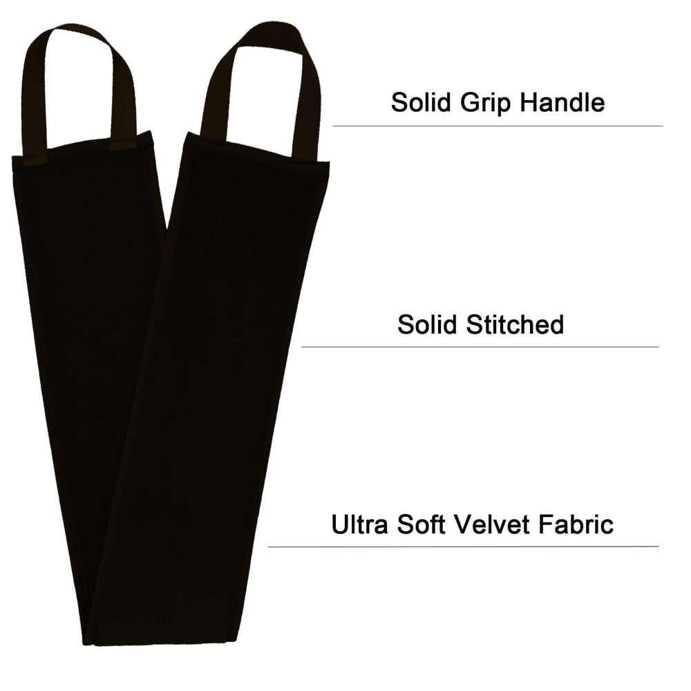 TSAIYI back applicator being used to reach back for even self-tanning coverage