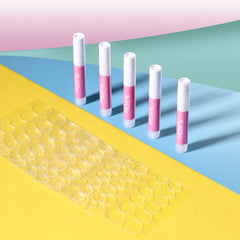 TsMADDTs application demonstration with tweezer and adhesive for precise placement