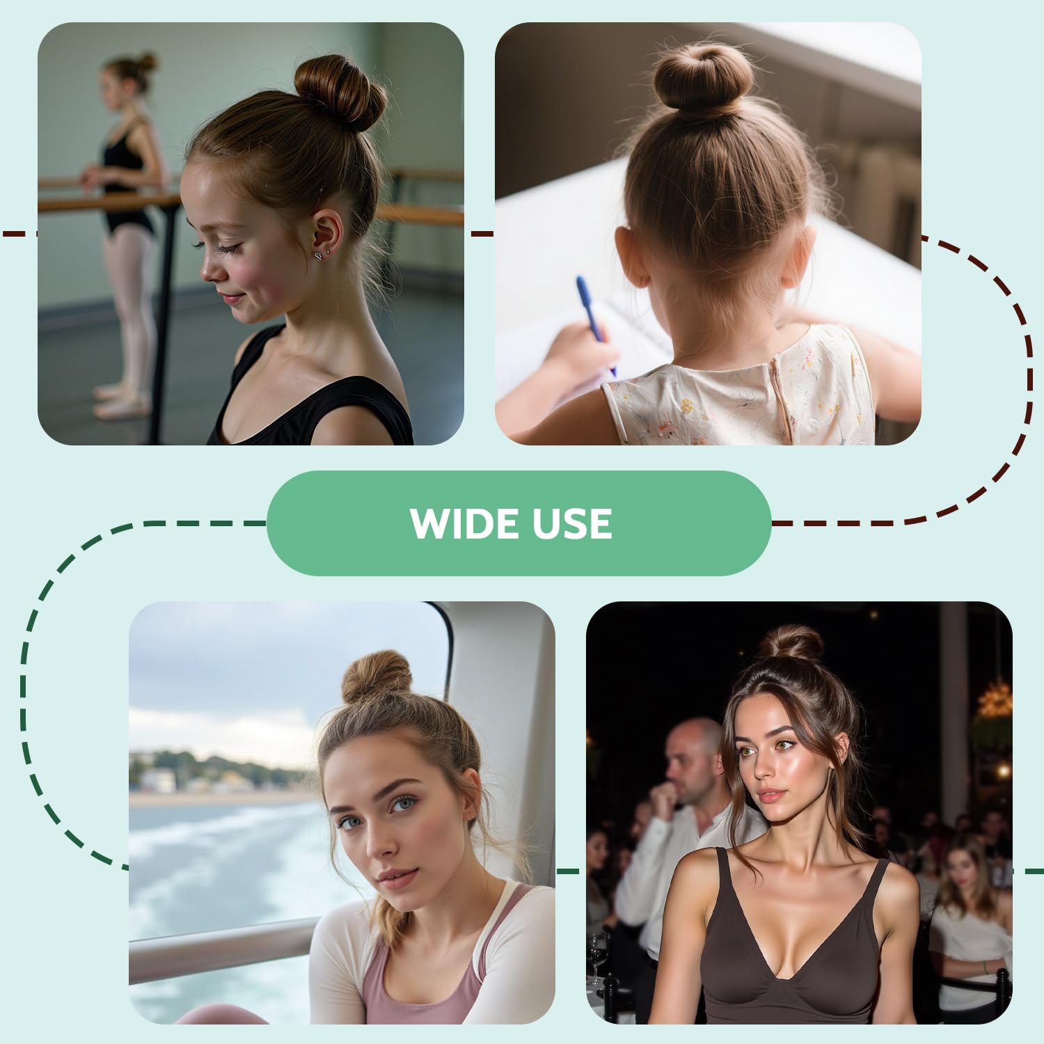 TsMADDTs U-shaped bobby pins close-up highlighting strong hold and durability