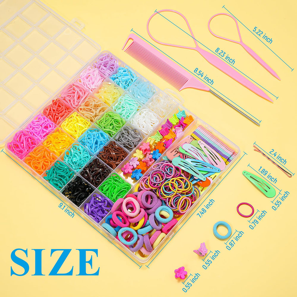 TsMADDTs colorful bands close-up displaying 26 vibrant shades for matching outfits