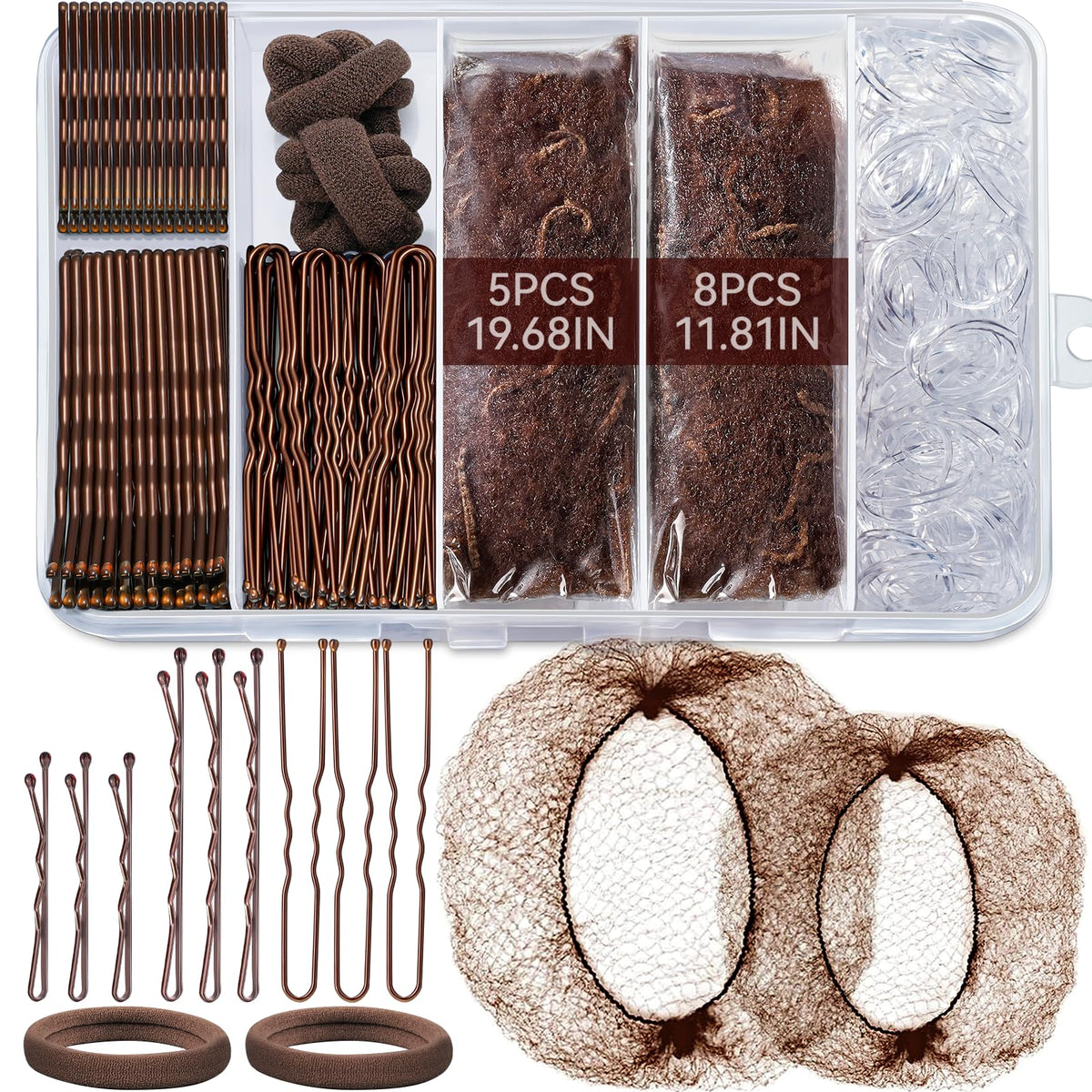 TsMADDTs front packaging showing complete bun accessory kit and convenience