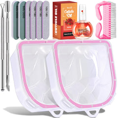 TsMADDTs boxed kit front view showing complete manicure set and portability benefit