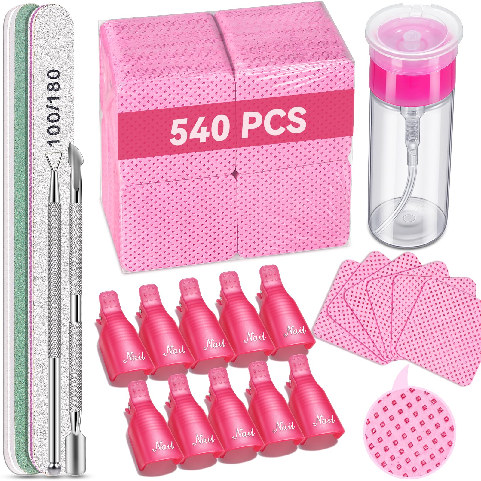 TsMADDTs full kit laid out showing wipes clips bottle and tools for complete convenience