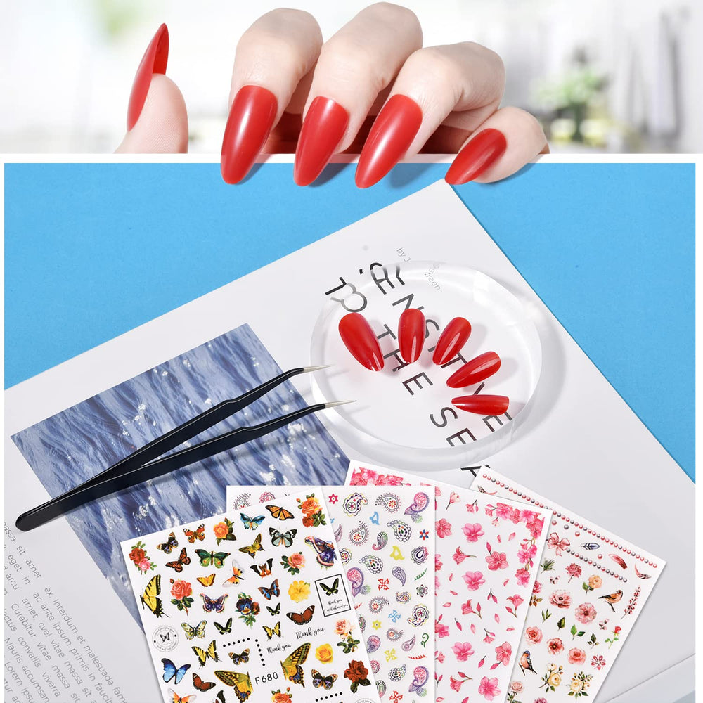 TsMADDTs sticker sheets close detail for quick decorative accents