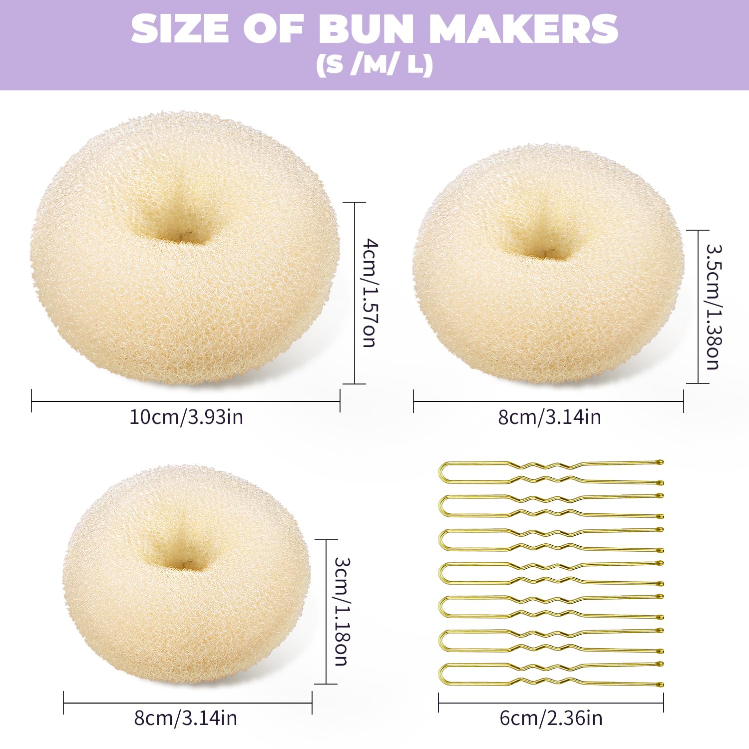 TsMADDTs three sizes side by side shows size options for volume