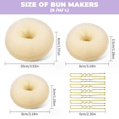 TsMADDTs three sizes side by side shows size options for volume