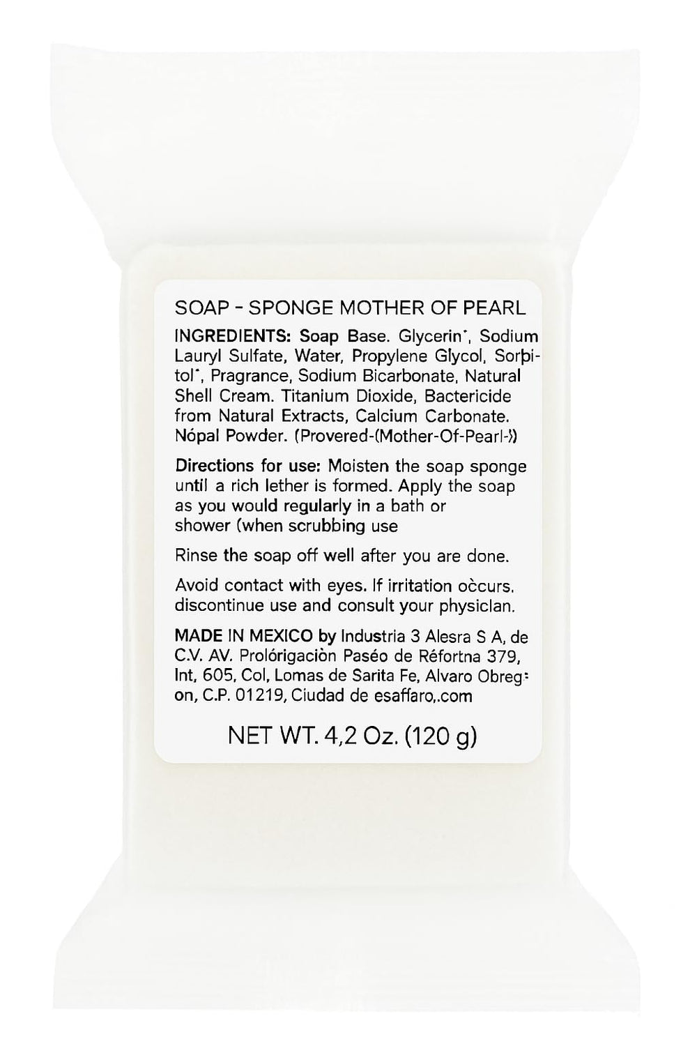 Close-up of T.TAIO Sponge Pearl texture highlighting pearl-infused surface for smoother blending