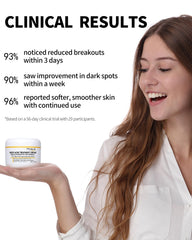 TTLALA applying cream to buttocks illustrating targeted acne care benefit
