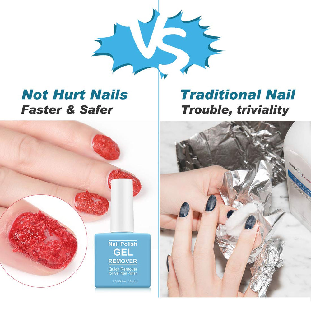 Tudiqe lifestyle shot in a makeup bag for convenient on-the-go nail changes