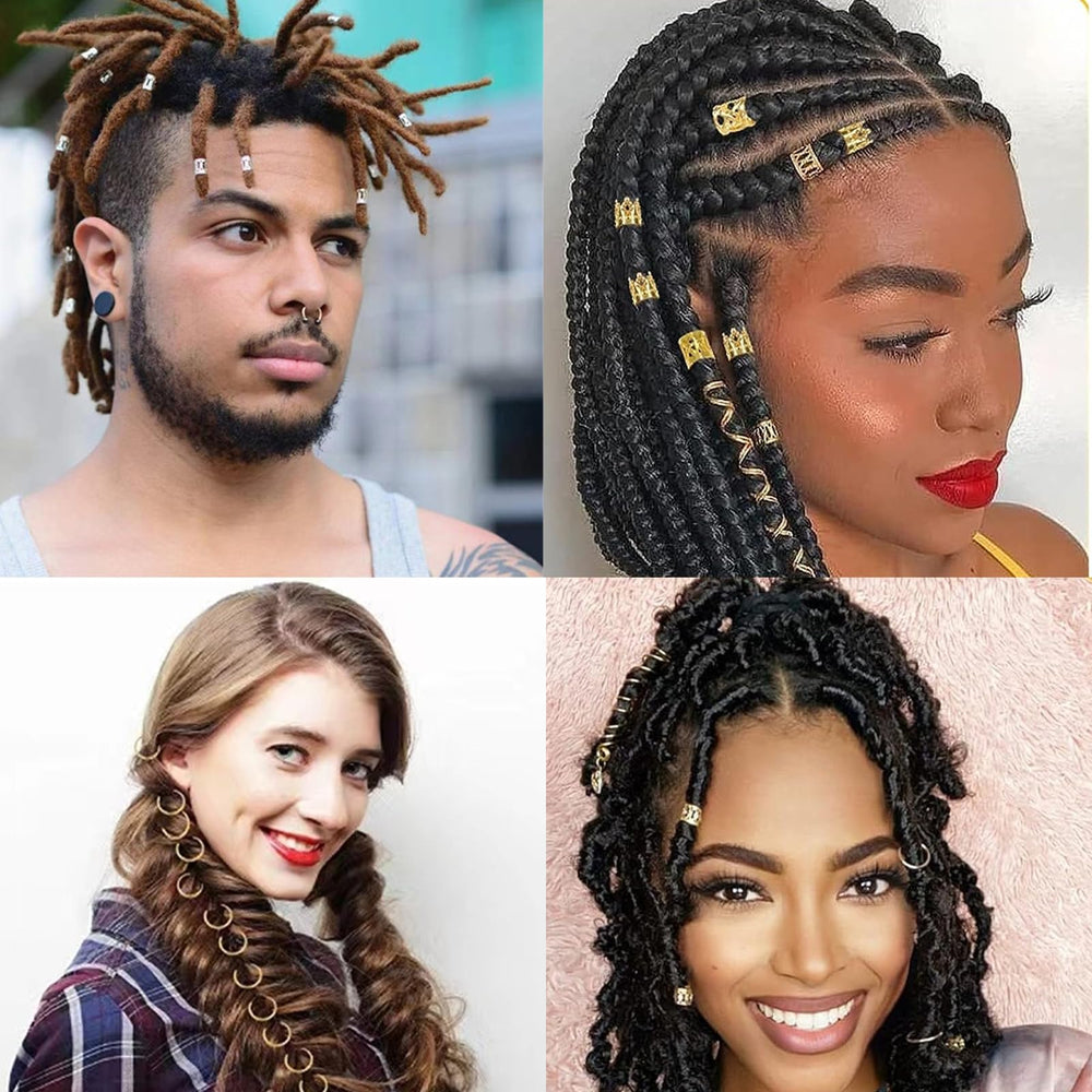 tuefuzy model wearing decorated braids for festival-ready creative expression