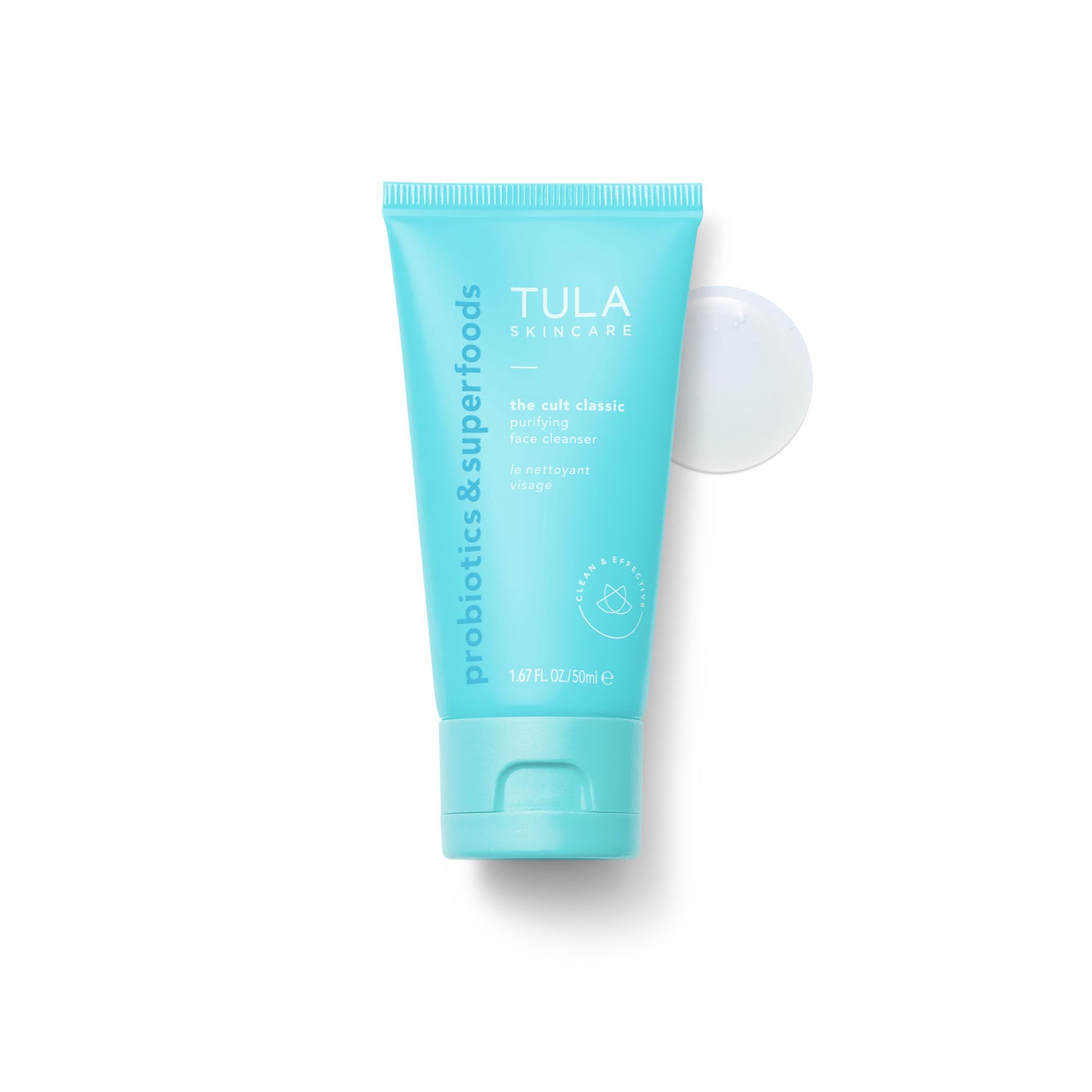 TULA 24-7 Moisture cream open jar texture shot showing lightweight hydration