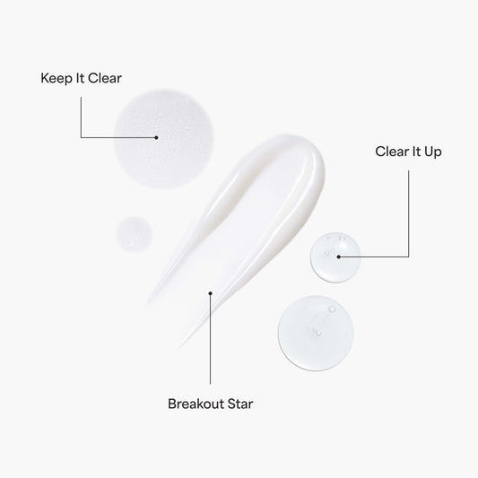 TULA cleanser pump detail illustrating easy dispensing and gentle foam