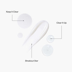 TULA cleanser pump detail illustrating easy dispensing and gentle foam