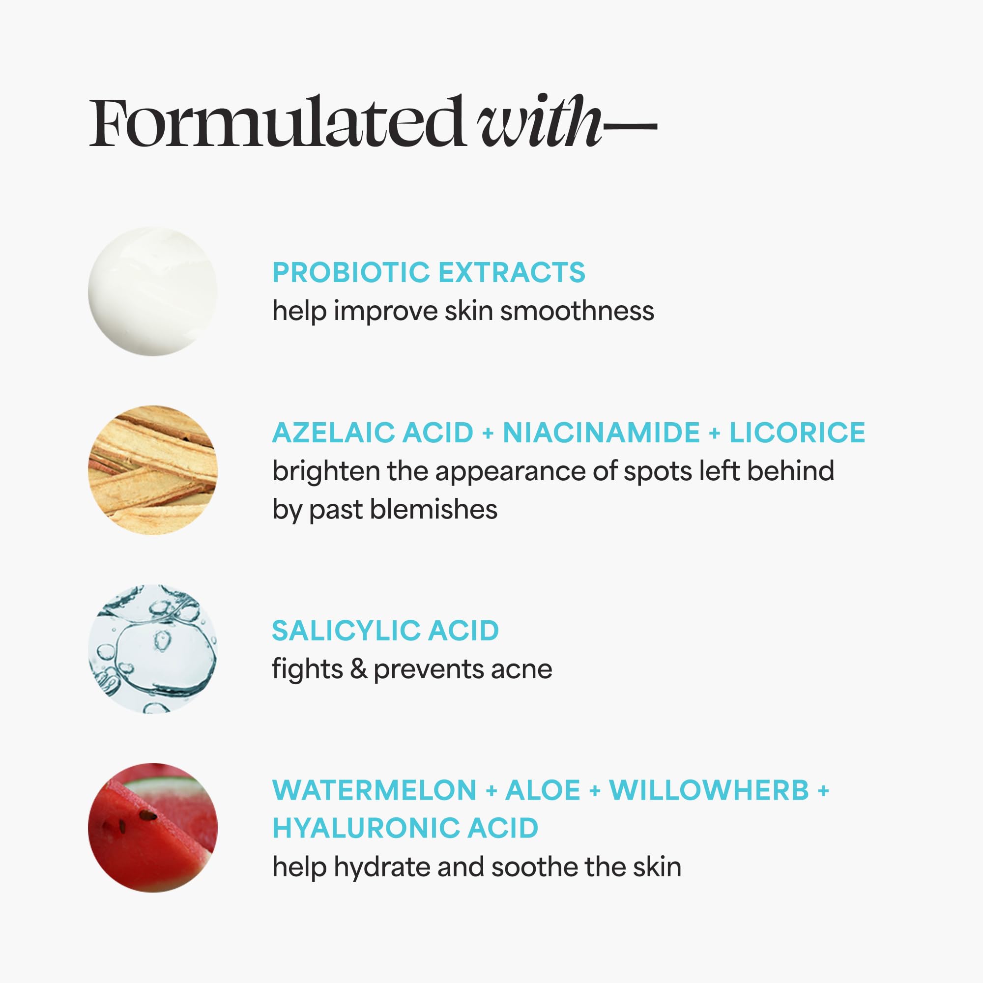 TULA clearing gel texture closeup showing lightweight, fast-absorbing formula