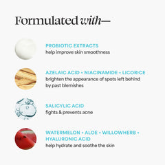 TULA clearing gel texture closeup showing lightweight, fast-absorbing formula