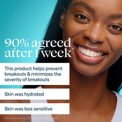 TULA being applied to cheek demonstrating smooth spreadability and spot treatment benefit