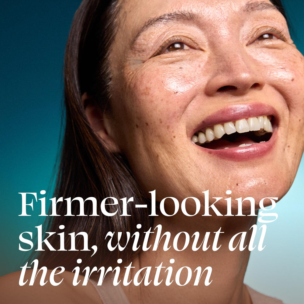 TULA dropper dispensing wrinkle treatment drops onto fingertip for precise dosing