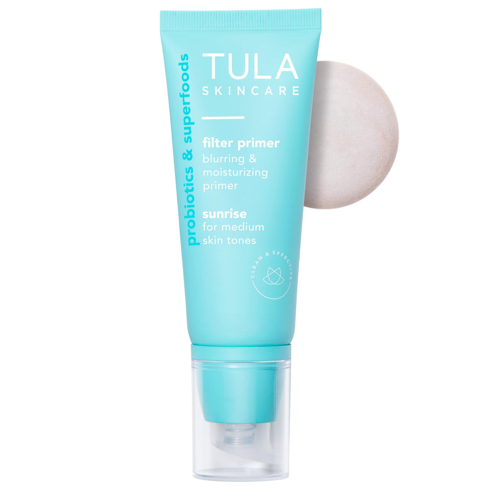 TULA front packaging showing Supersize Sunrise and benefits