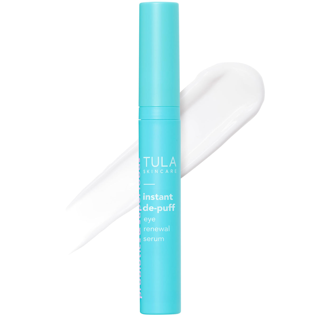 TULA front packaging showing pump bottle and product benefit