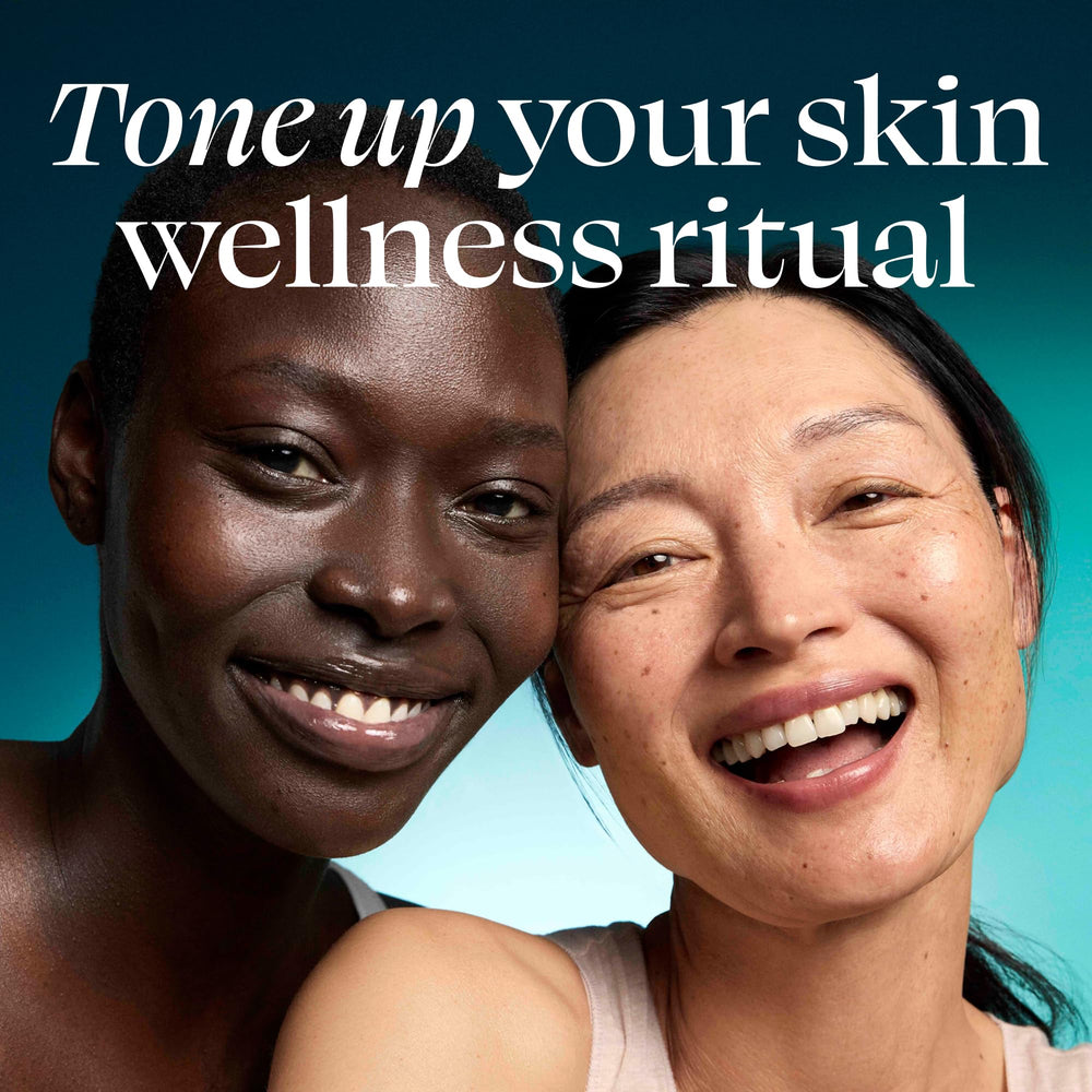 TULA mini clarifying tonic label close-up highlighting key ingredients and gentle formula