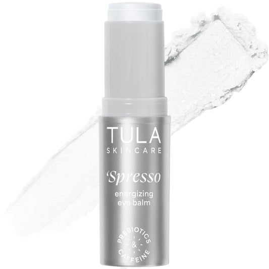 TULA Spresso Iced front packaging showing compact stick and branding, convenient for travel