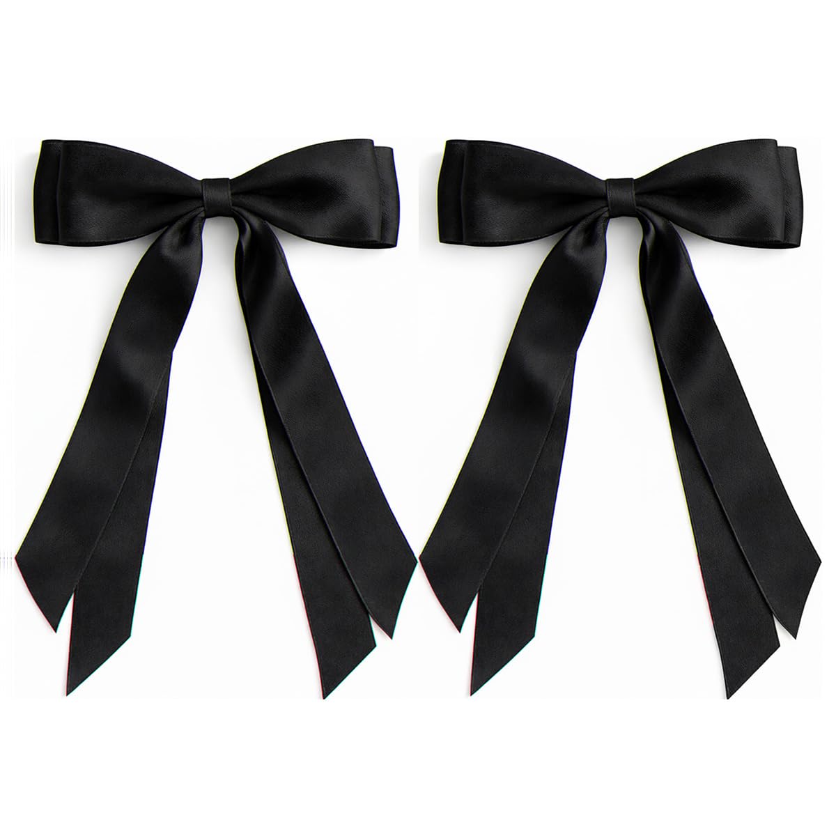 TULOBI front view black bow showing elegant shape and instant polish