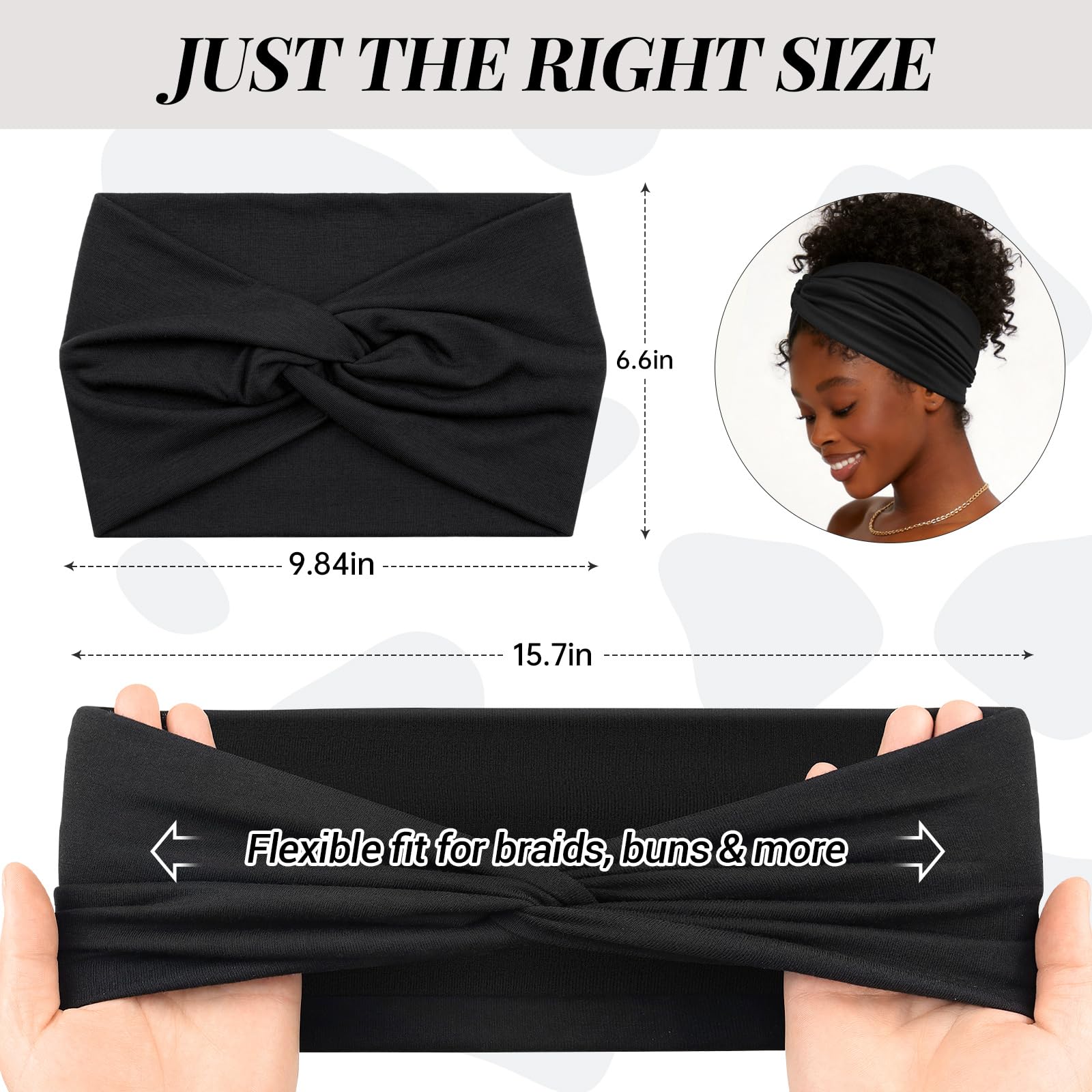 Tumurup headband in laundry mesh ready to machine wash for easy care