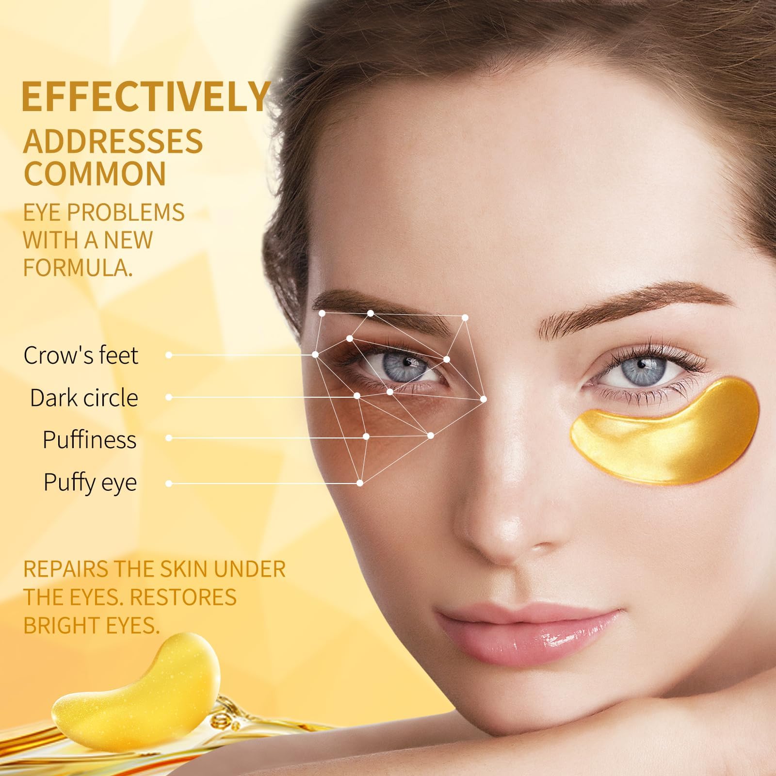 Tunbot ingredient label detail highlighting collagen and hyaluronic acid benefits
