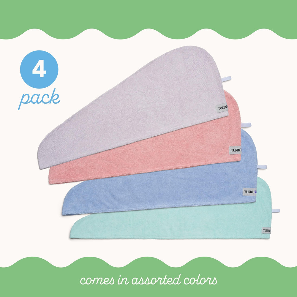 Turbie Twist microfiber close-up highlighting plush texture and absorbency