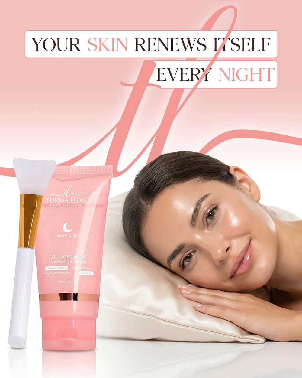 turma luxe label and ingredients close-up showing clear formula transparency benefit