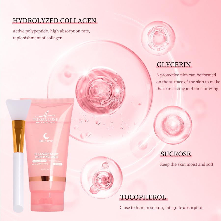 turma luxe peeling mask off in morning by hand showing clean removal benefit