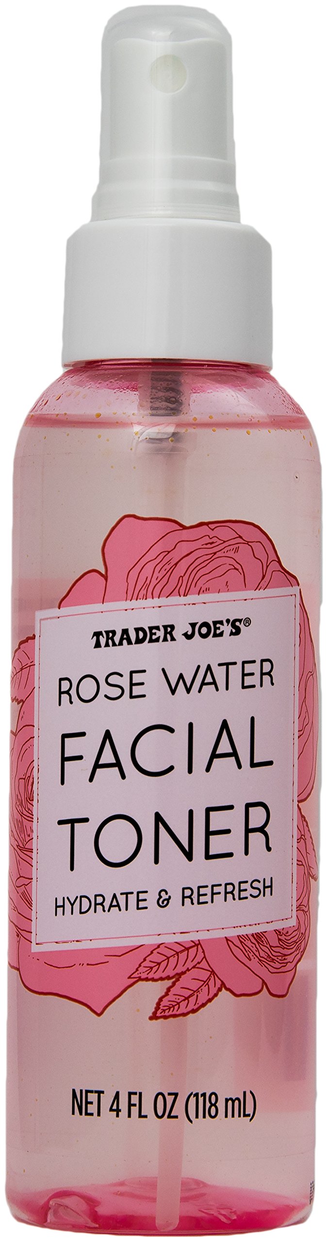 Turning to Wellness rose water front bottle hydrates and refreshes skin