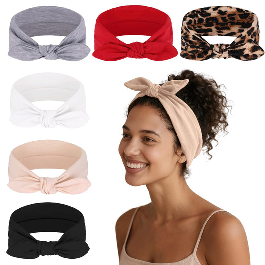 TuTive front packaging showing six colorful headbands and value pack benefit