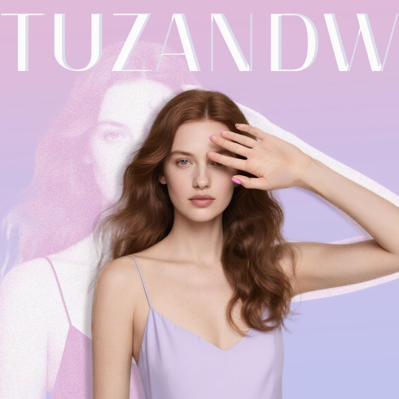 TUZANDW lifestyle shot of woman wearing nails for a polished everyday look
