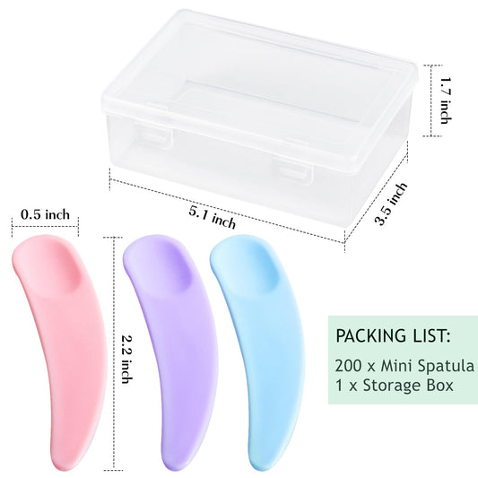 TUZAZO storage box open with colorful spatulas neatly arranged for travel