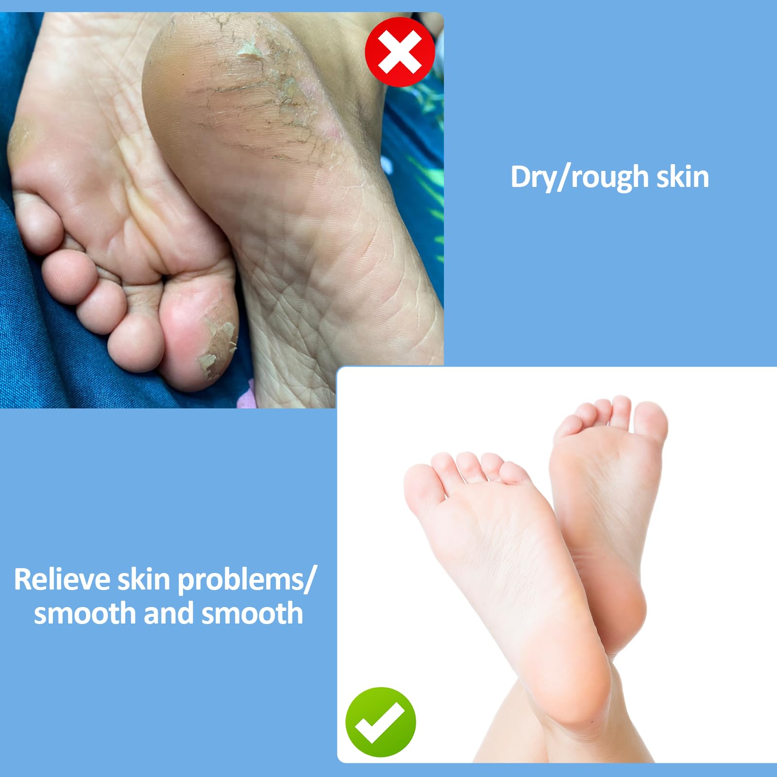Tweruna socks in bedroom spa scene showing relaxing foot care routine