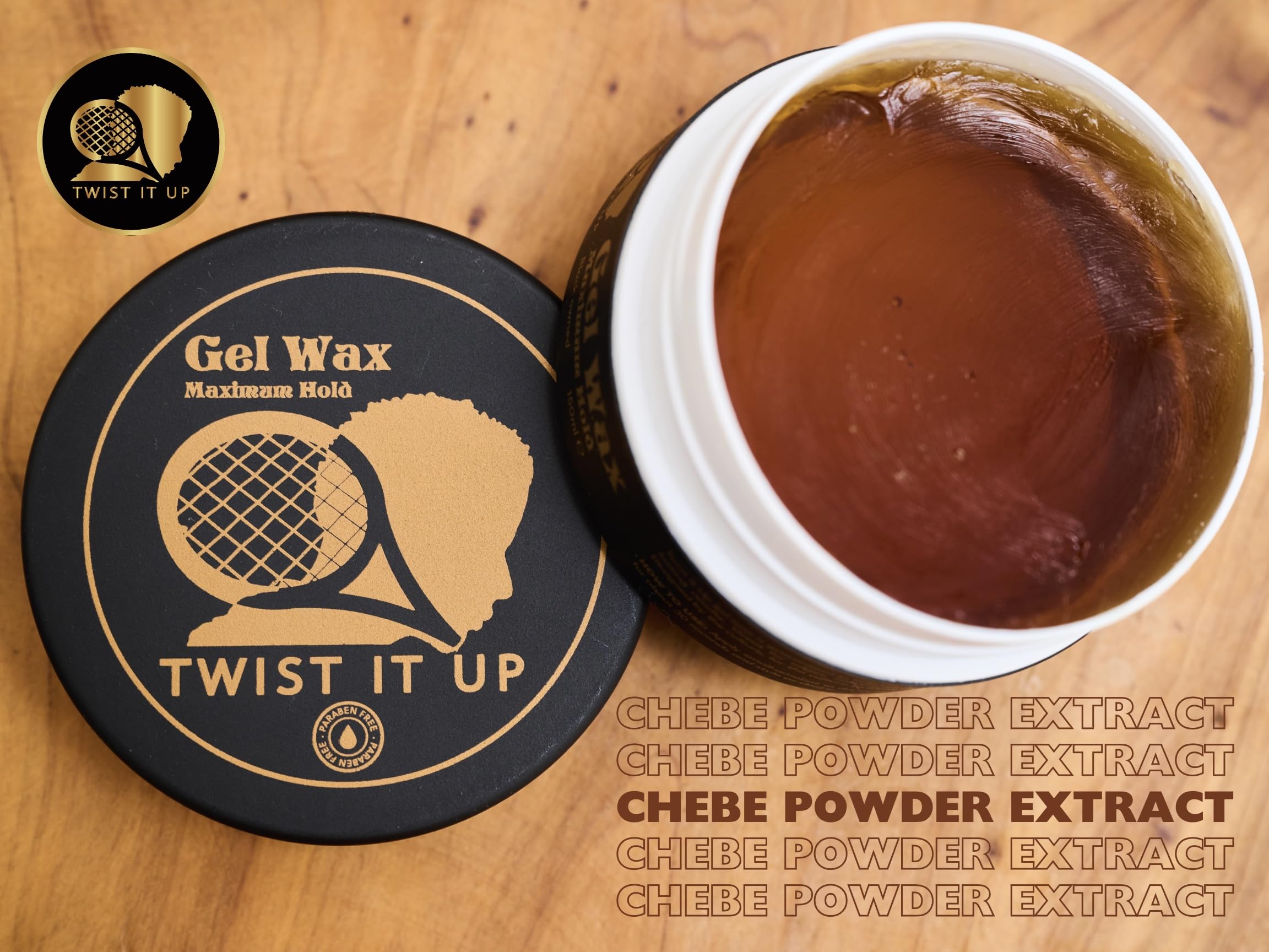 Twist It Up gel-wax texture close-up highlighting creamy hold and spreadability
