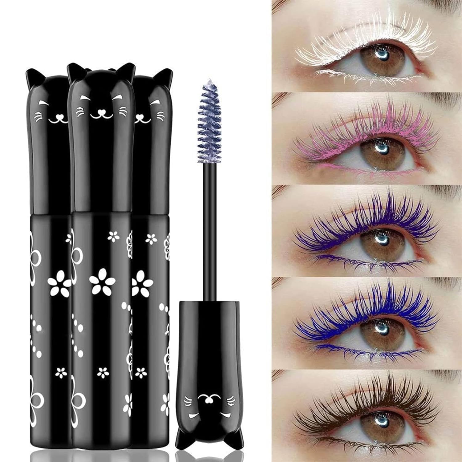 TWLBXMG curved brush close-up for even lash coating