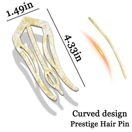 Twoheadpig close-up of acetate texture highlighting smooth finish and durable sheen benefit: gentle on hair