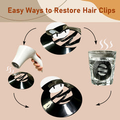 Twoheadpig clip used while lying on headrest for low-profile comfort