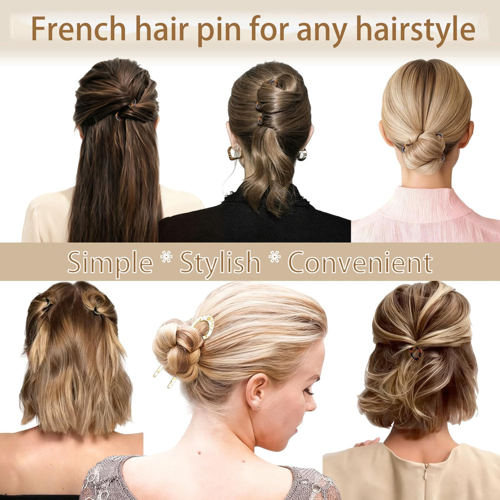 Twoheadpig used to stabilize a low bun offering reliable hold for thicker hair