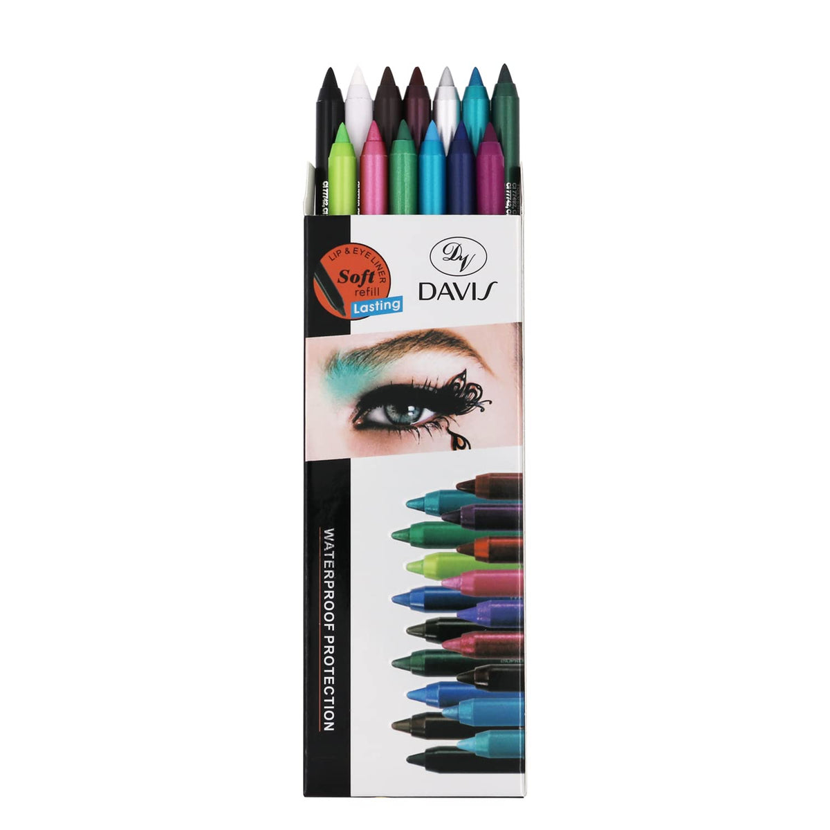 TWOMODE front packaging showing all 13 pencils and benefits