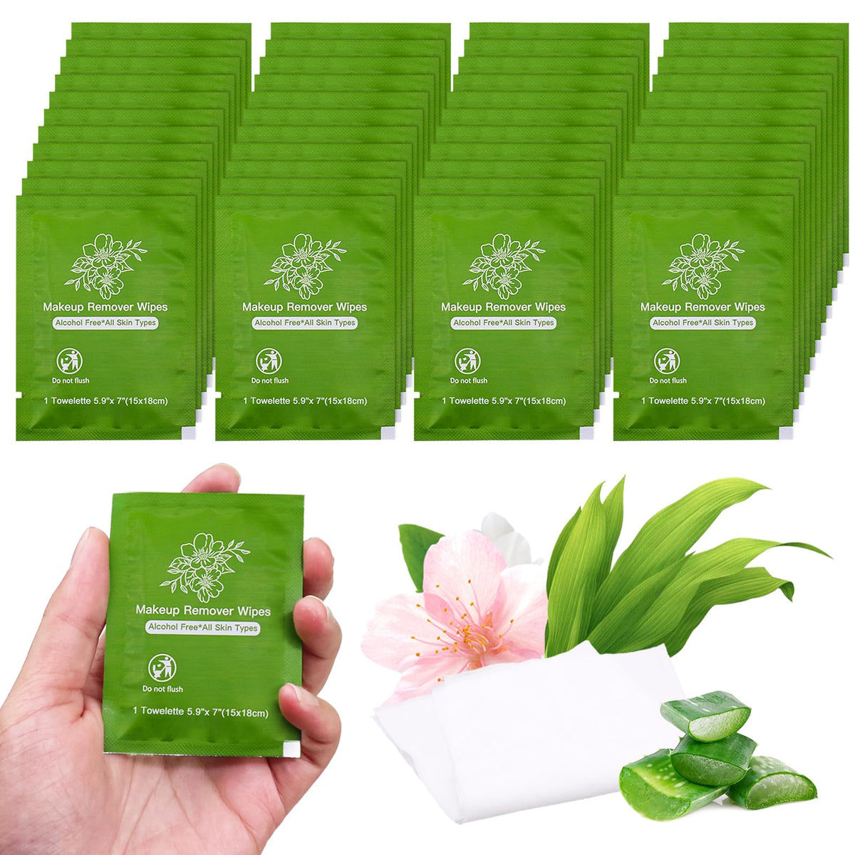 twoworld front packaging showing 50-count bulk pack and travel convenience