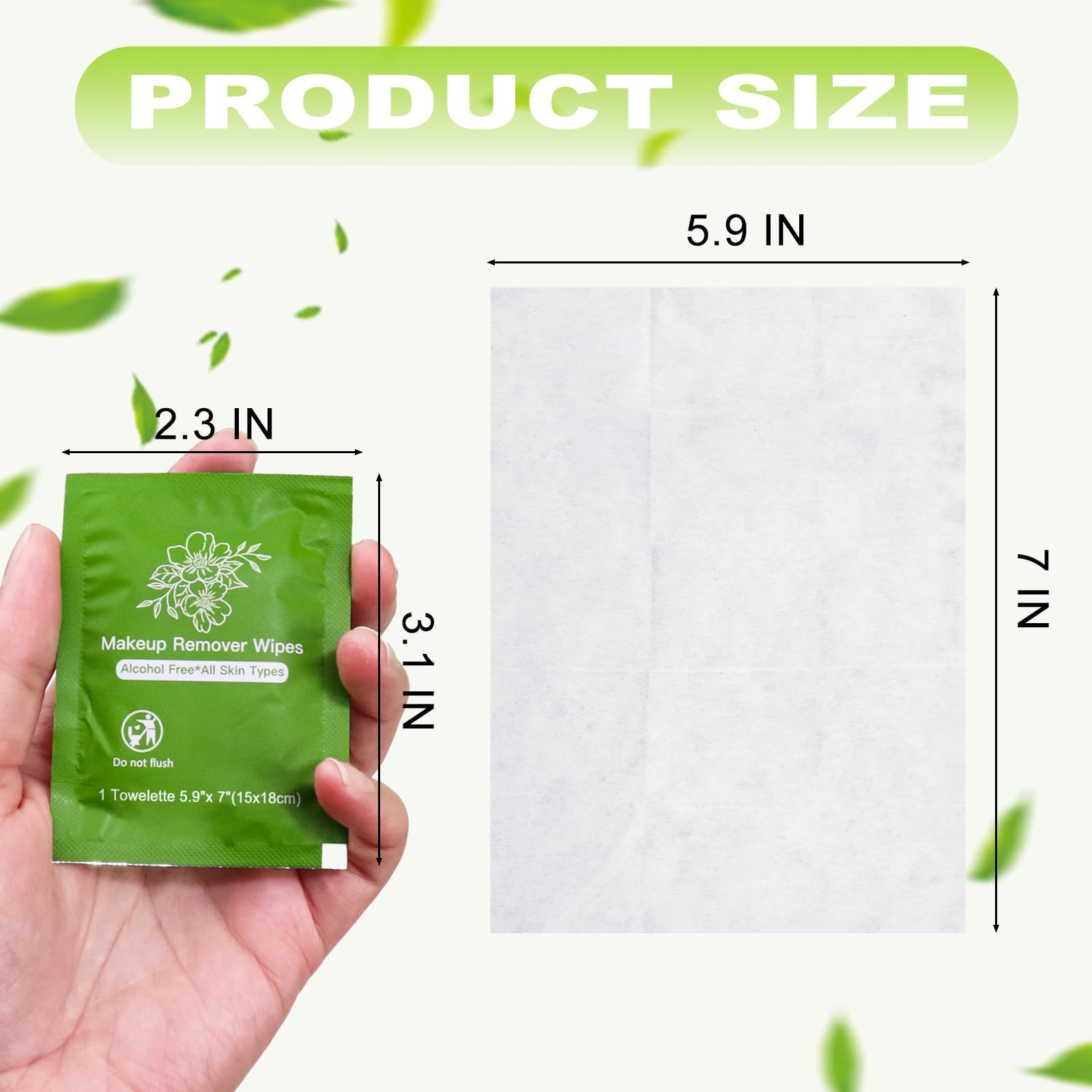 twoworld individually wrapped sachet close-up highlighting hygienic seal